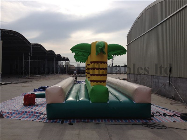 Hot Sale Summer Time Inflatable Jungle Theme Slip N Slide for Kids