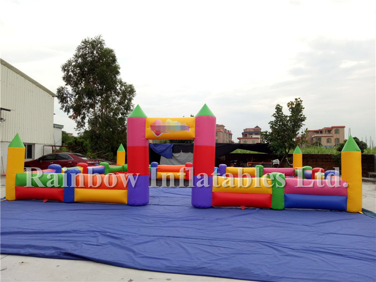 RB20024-2（10.2x8m） Inflatable Outdoor Bouncer Outdoor Playground Fence Best Selling