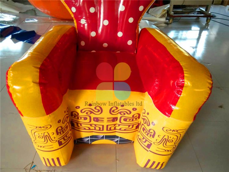 RB20006-1（1.5m）Inflatable king throne chair hot sale 