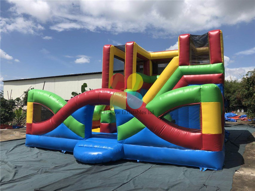 Inflatable Double Slide Funcity