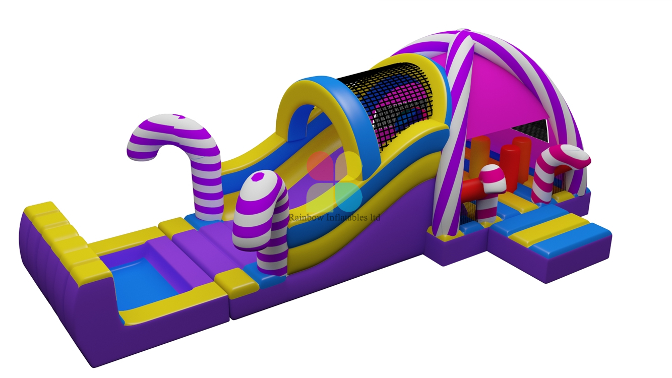 Factory Inflatable Obstacle Course For Outdoor