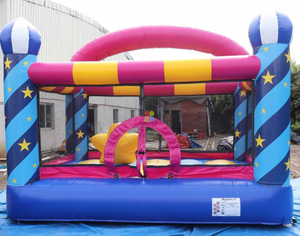 Pink Infaltable Bouncy Castle
