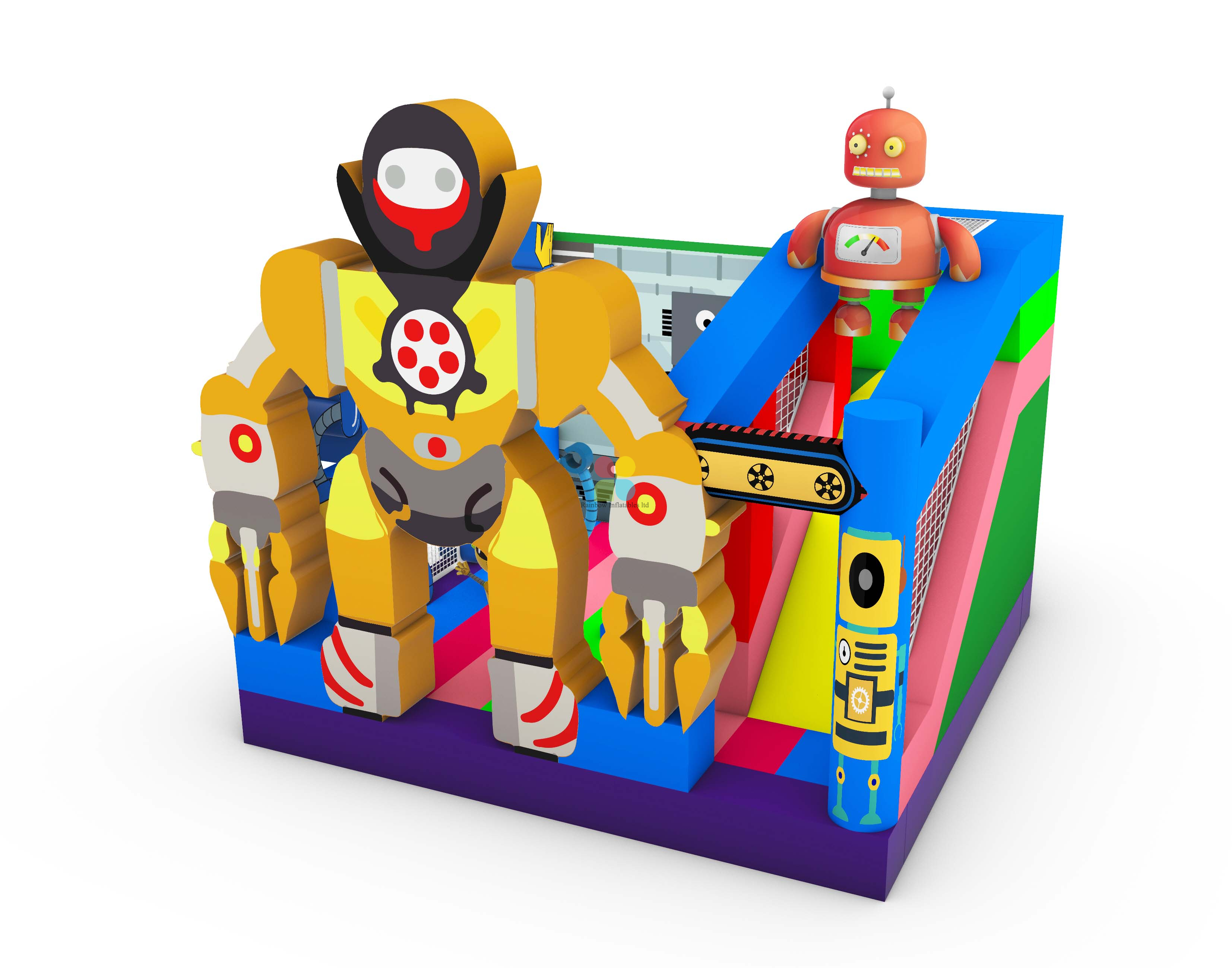Robot Factory Inflatable Kids 