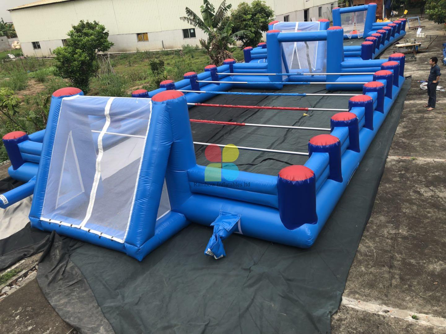 Inflatable Sports Game Human Inflatable Table Football Games For Sale