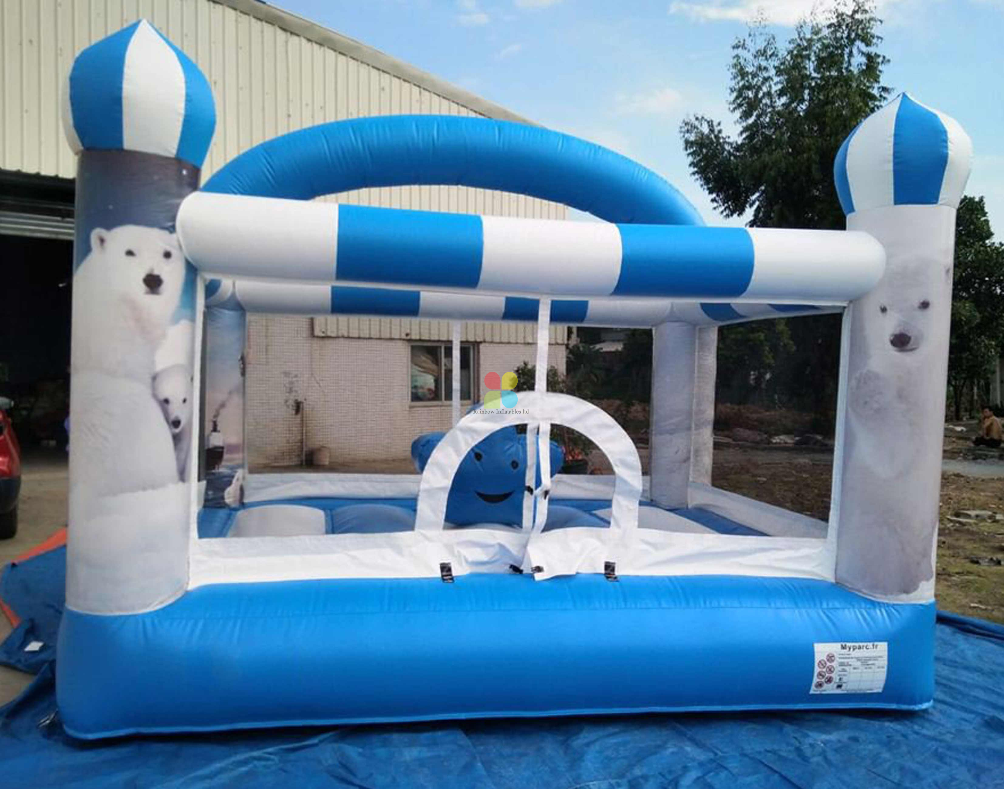 Winter Theme Inflatable Bounce House