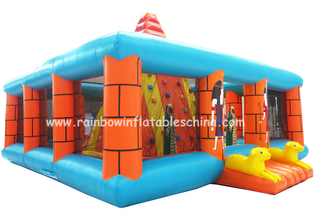 RB13010（8x8x6m）Inflatable Hot sale high quality climbing wall/climbing mountain/children inflatable rock climbing wall