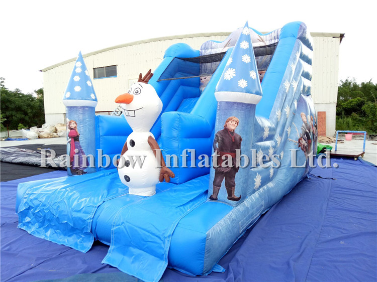 RB08007（5.4x3.5x4m） Inflatable Popular frozen slide for child