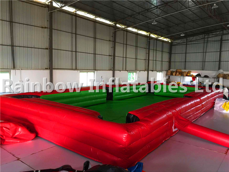 Big Indoor Inflatable Foot Pool Table Snooker Ball Game for Adults