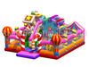  Inflatables Colorful Candy Castle Park New Design