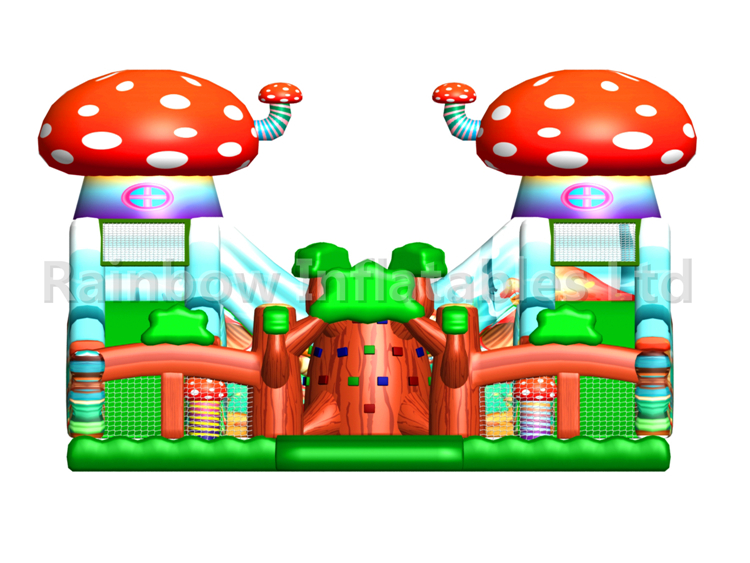 RB04135 (8x8x5m) Inflatable Mushroom forest playground/funcity new design
