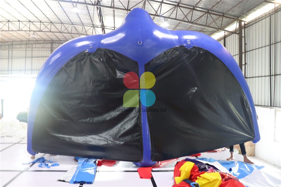 Inflatable flying fish tube towable water sports inflatable flying manta ray