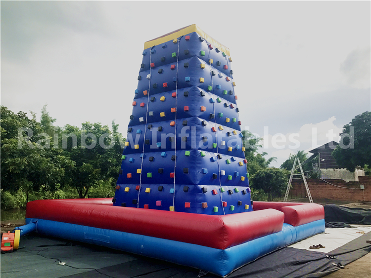 Hot Sale Commercial Inflatable Rock Climbing Wall Climbing Game for Kids And Adults