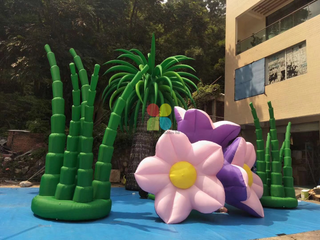 New Design Giant Outdoor Garden Decoration Inflatable Flower Inflatable Yard Flower for Sale