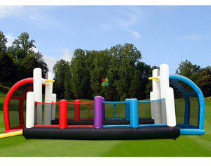 Inflatable Soccer Field for Team Building And Interactive Game