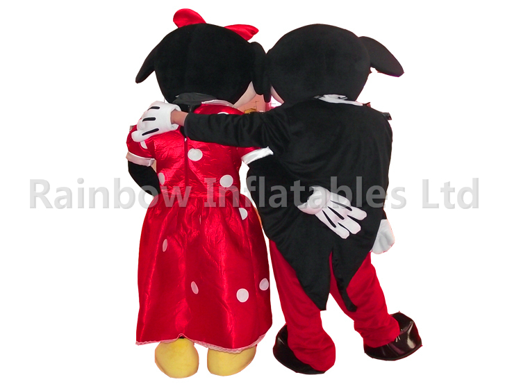 RB25010（2mH）Rainbow Hot Sale Minnie Mickey Plush cartoon costumes