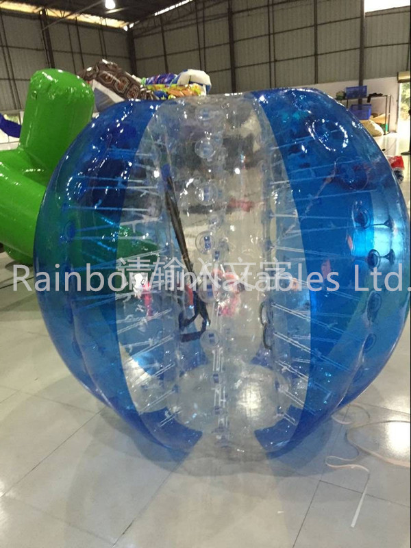RB33007-5（dia 1.8m）Inflatable Rainbow body bumper ball for adult 