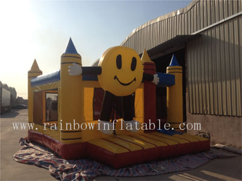 Outside Commerical Inflatable Pencial Theme Combo with Slide