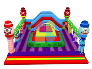 Rainbow Inflatable Soft Mountain Outdoor, Jungle Inflatable Mountain for Sale, Inflatable Mountain of Air 