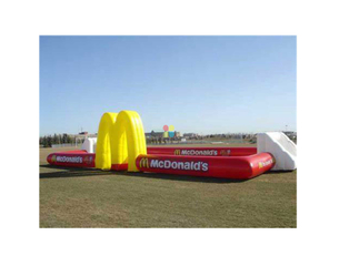 Inflatable Football Game Court for Backyard