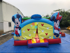Inflatable Mouse Bouncy Castle for Kids, Outdoor Inflatable Jumping House