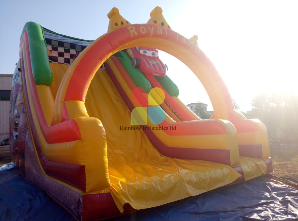 Inflatable Race Car Slide 