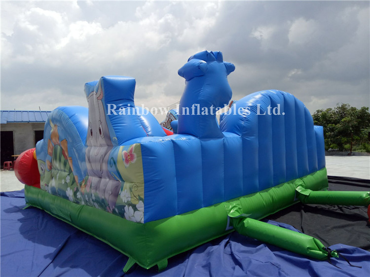 Mini Outdoor Commercial Inflatable Animal Playground for Children