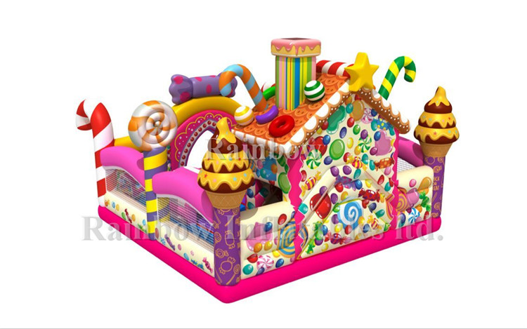 RB01050（8.5x7.5x5.5m） Inflatable Candy playground/funcity new design 