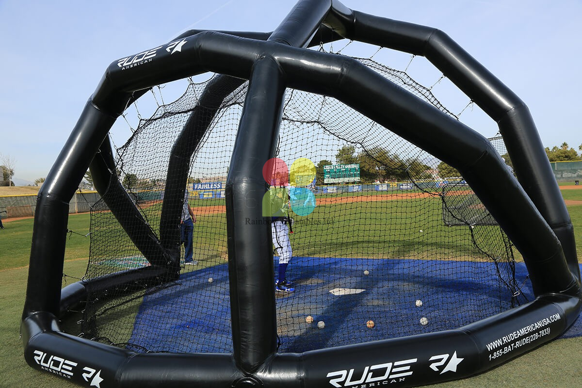 Inflatable Batting Cages For Baseball Durable Pvc Outdoor Inflatable Tent Baseball Inflatable Batting Cages