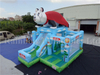 2 in 1 Commercial Inflatable Panda Theme Combo for Kids