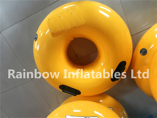 RB33018(0.8x0.8x0.25m )Inflatables Yellow swimming ring for sell 