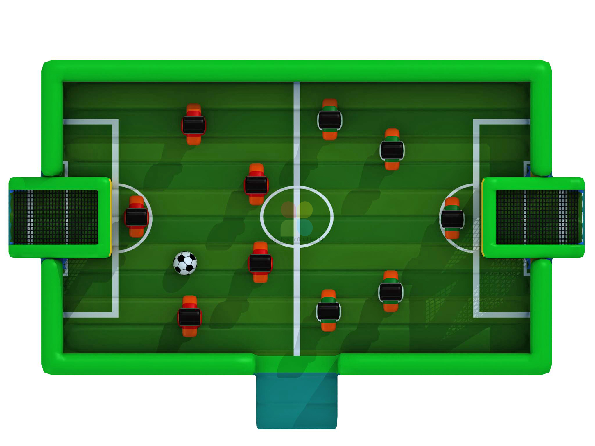 New Design Large Indoor Inflatable Football Game Soccer Game for Kids
