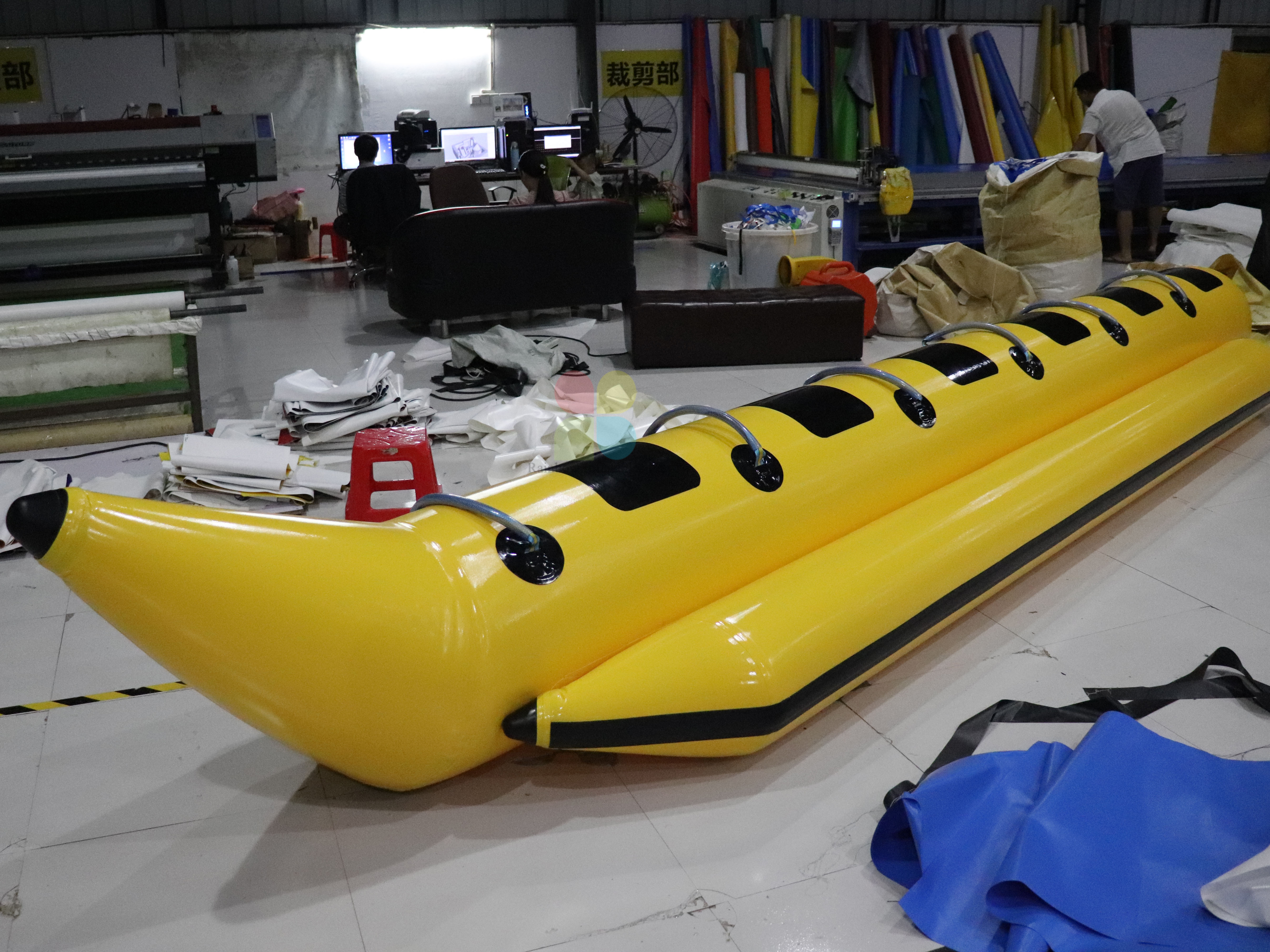 Hot Sale Summer Water Game Inflatable Banana Boat for Sale