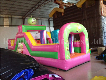 RB5033（7x2.2x3m） Inflatable Rainbow Funny obstacle course for sale