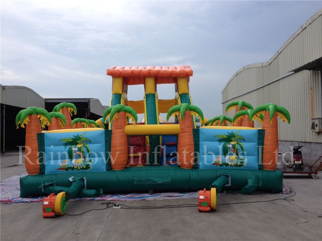 Big Commercial Inflatable Monkey Bounce Playground for Kids