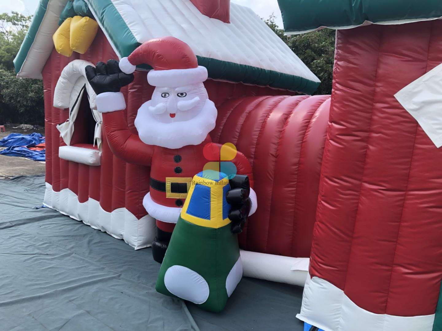 Inflatable Santa House