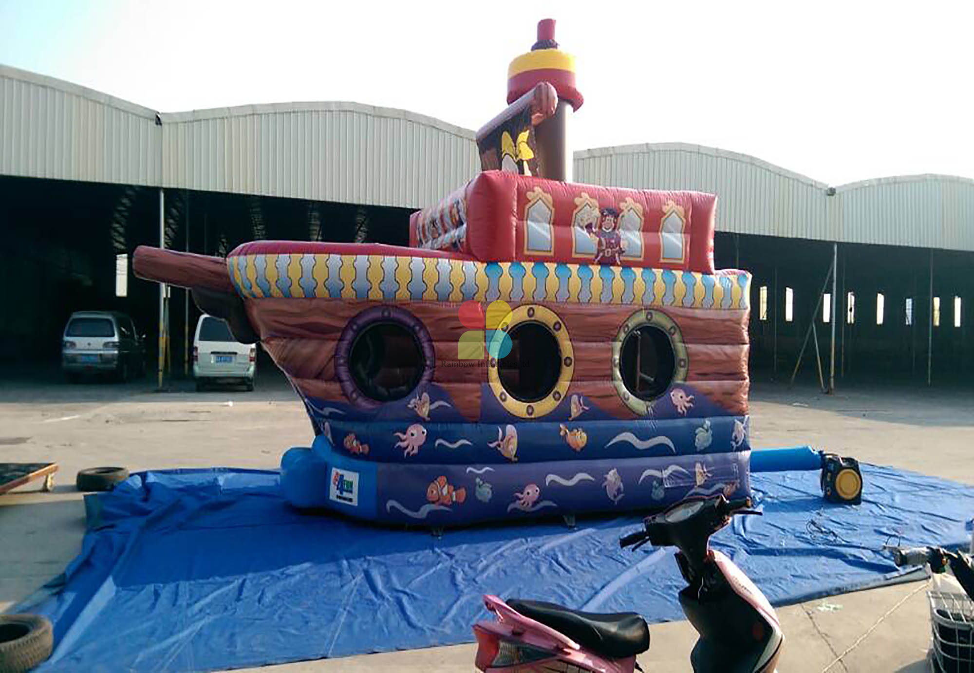 Inflatable New Arrival Pirate Boat for sale 