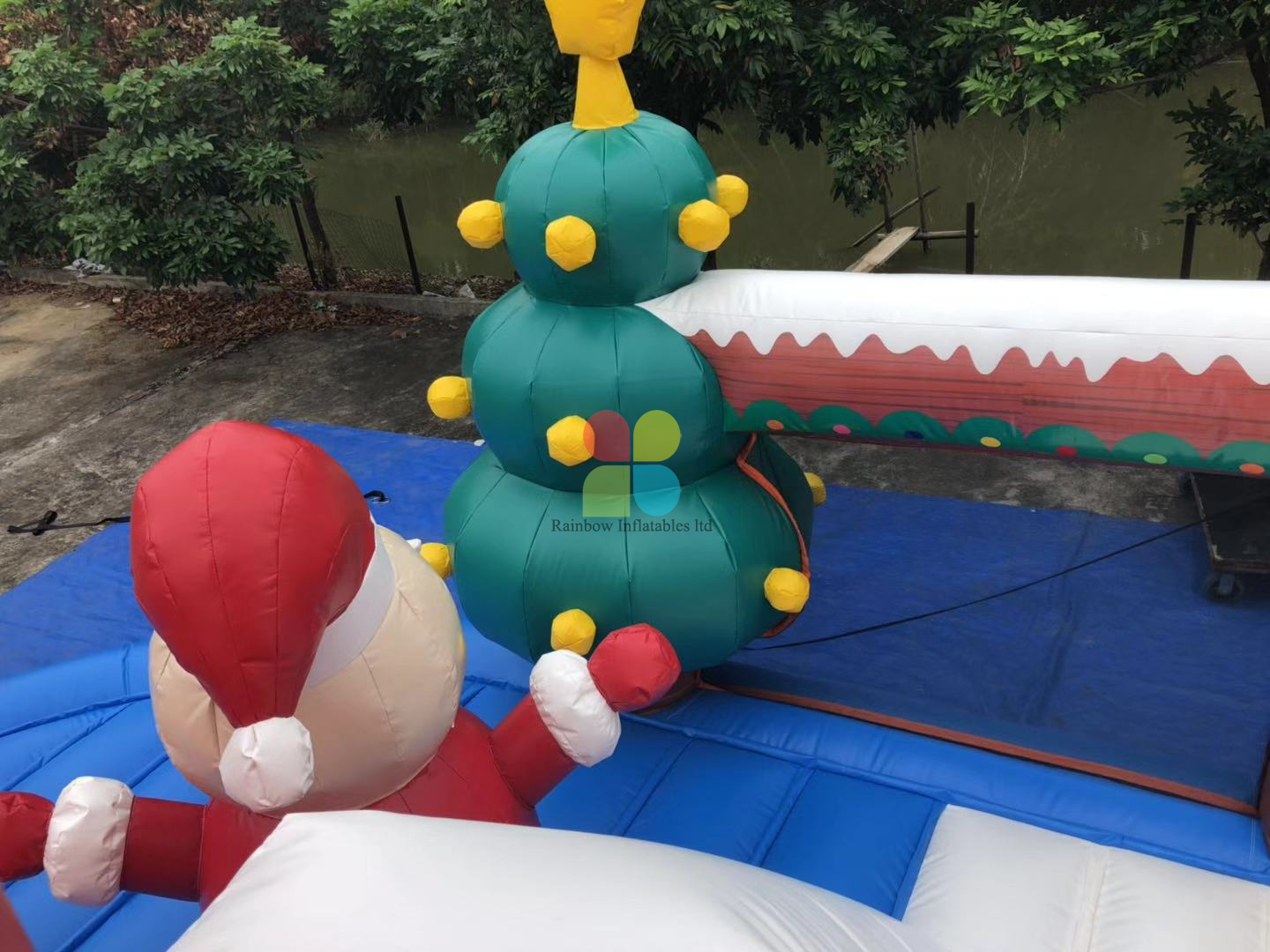 Inflatable Christmas Play Park