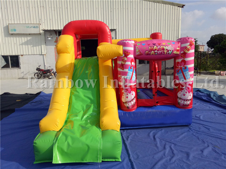 RB3061（3.6x3x2.5m） Inflatable Party Rental Bouncer Slide/Indoor Inflatable Combo