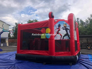 RB3094-2 New Design Miraculous Ladybug Combos And Miraculous Bounce House with Slide From Rainbow Inflatables Ltd