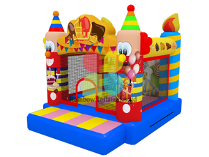Happy Clown Mini Inflatable bouncer jumping castle 
