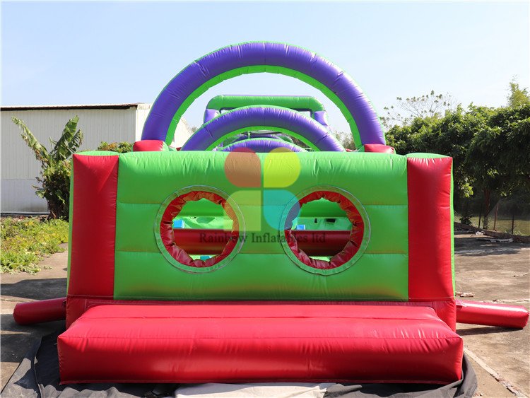 Large Outdoor Commercial Inflatable Obstacle Course Challenge Game for Sale