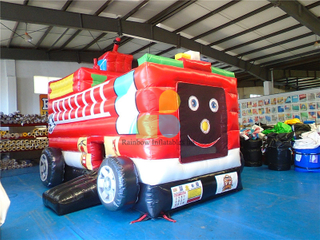 China New Design Inflatable Truck Bouncer Moonwalk
