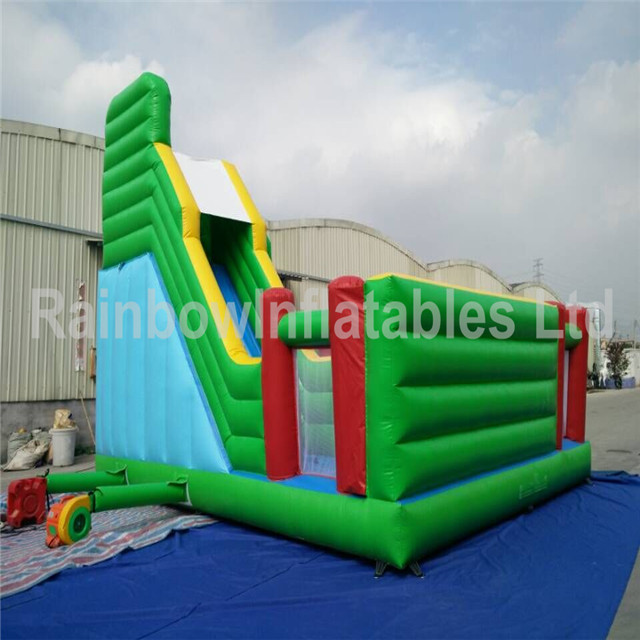 Large Commercial Inflatable Pure Color Bounce Playground for Children