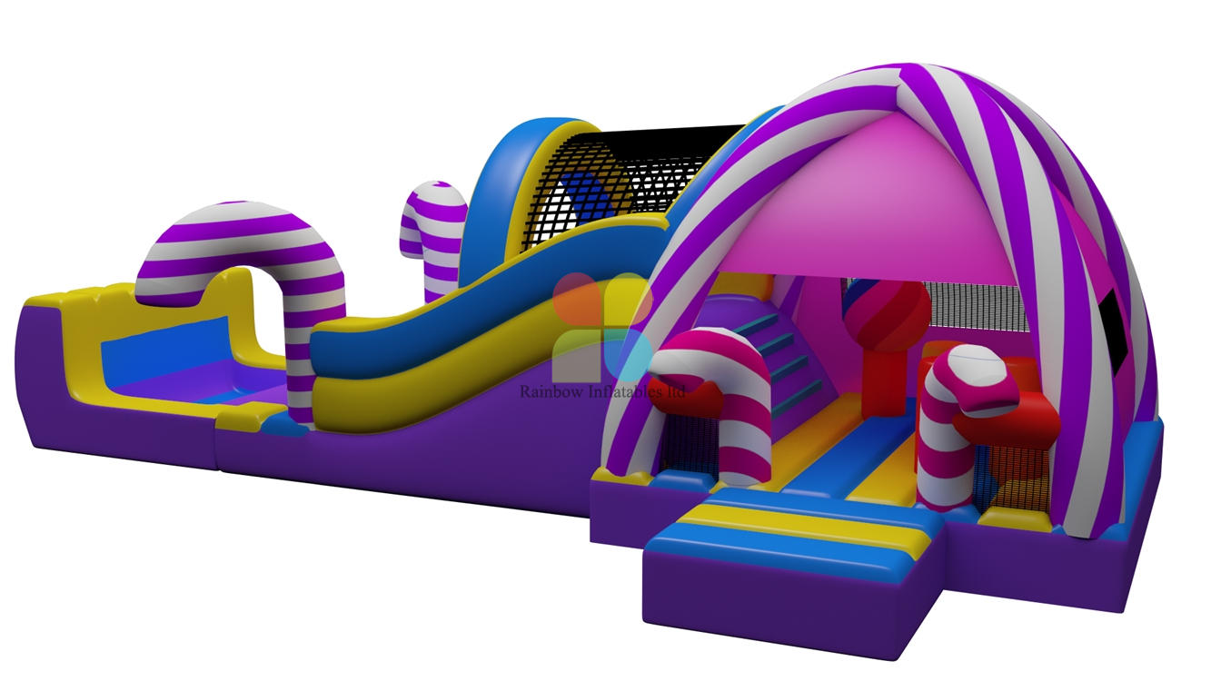 Factory Inflatable Obstacle Course For Outdoor