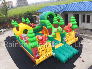 Outdoor Commercial 4 in 1 Inflatable Combo for Children