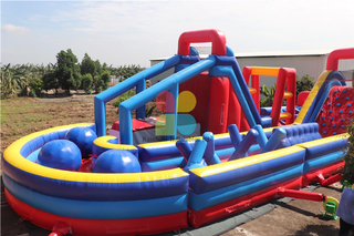 Huge Inflatable Obstacle Course for Sale Commercial Inflatable Obstacle Course For Adults