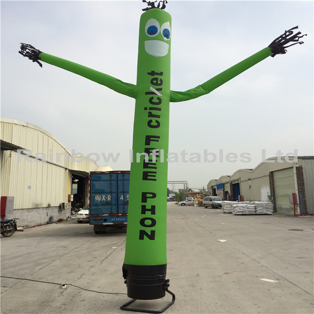 RB23017（5.5mh）Inflatable green air dancer for sale 