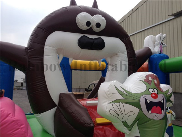 Best Quality Commercial Inflatable Totoro Theme Playground for Kids