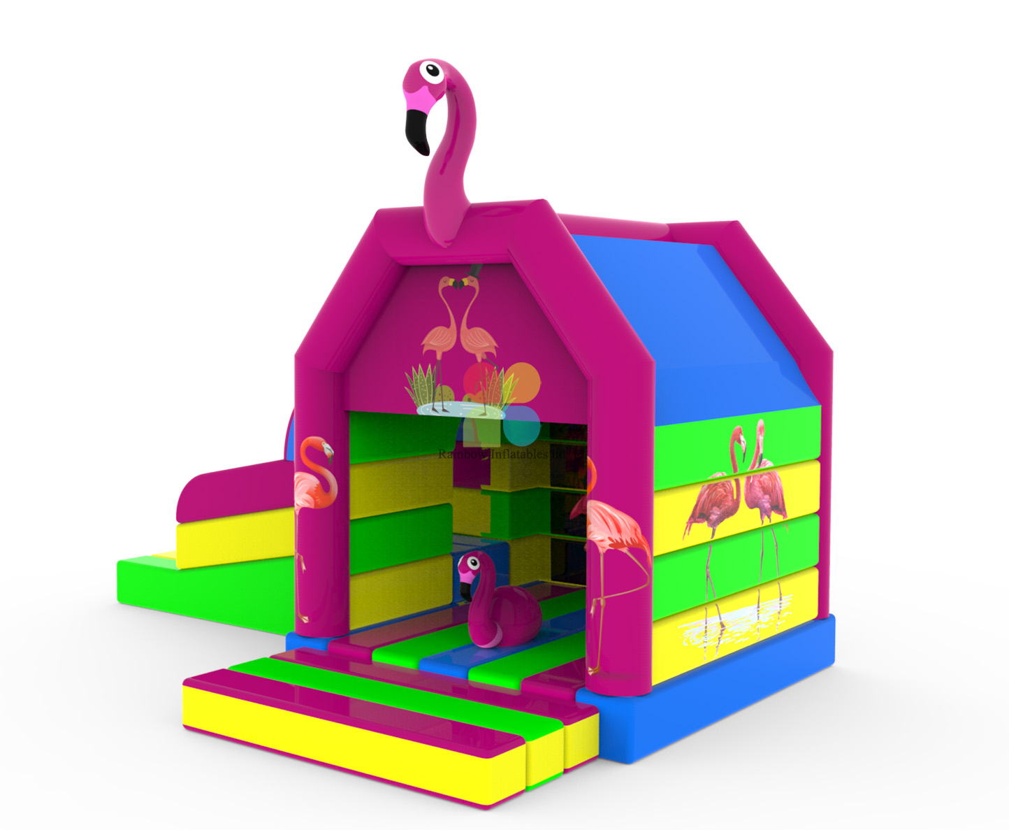 Inflatable Pink Jumping Castles