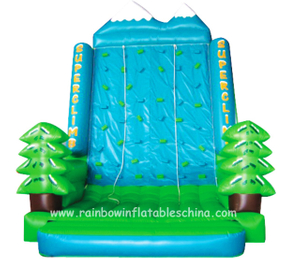 RB13005（5.5x4.3x6.3m）Inflatable climbing wall tower/ inflatable climbing rock mountain